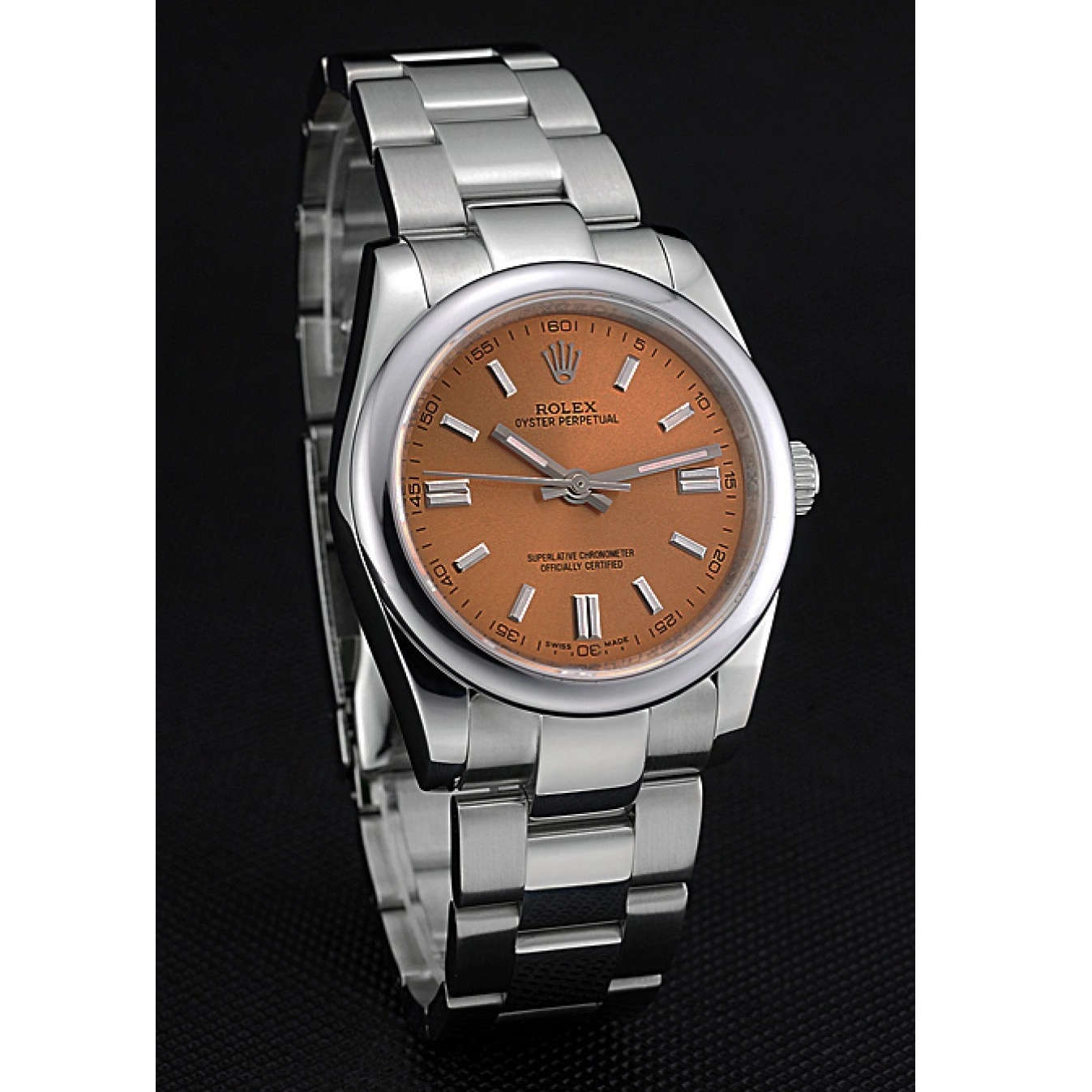 Good Copy Rolex Watches Steel Oyster Case Stainless DateJust Steel Champagne Dial 622639 Bracelet Perpetual Stainless Rolex 0521